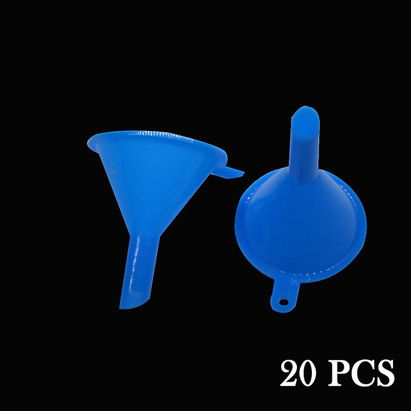 20 Pcs Mini Funnel Small Funnel Small Multi-Purpose Funnels for Lab Bottles Sand Art Perfumes Spices