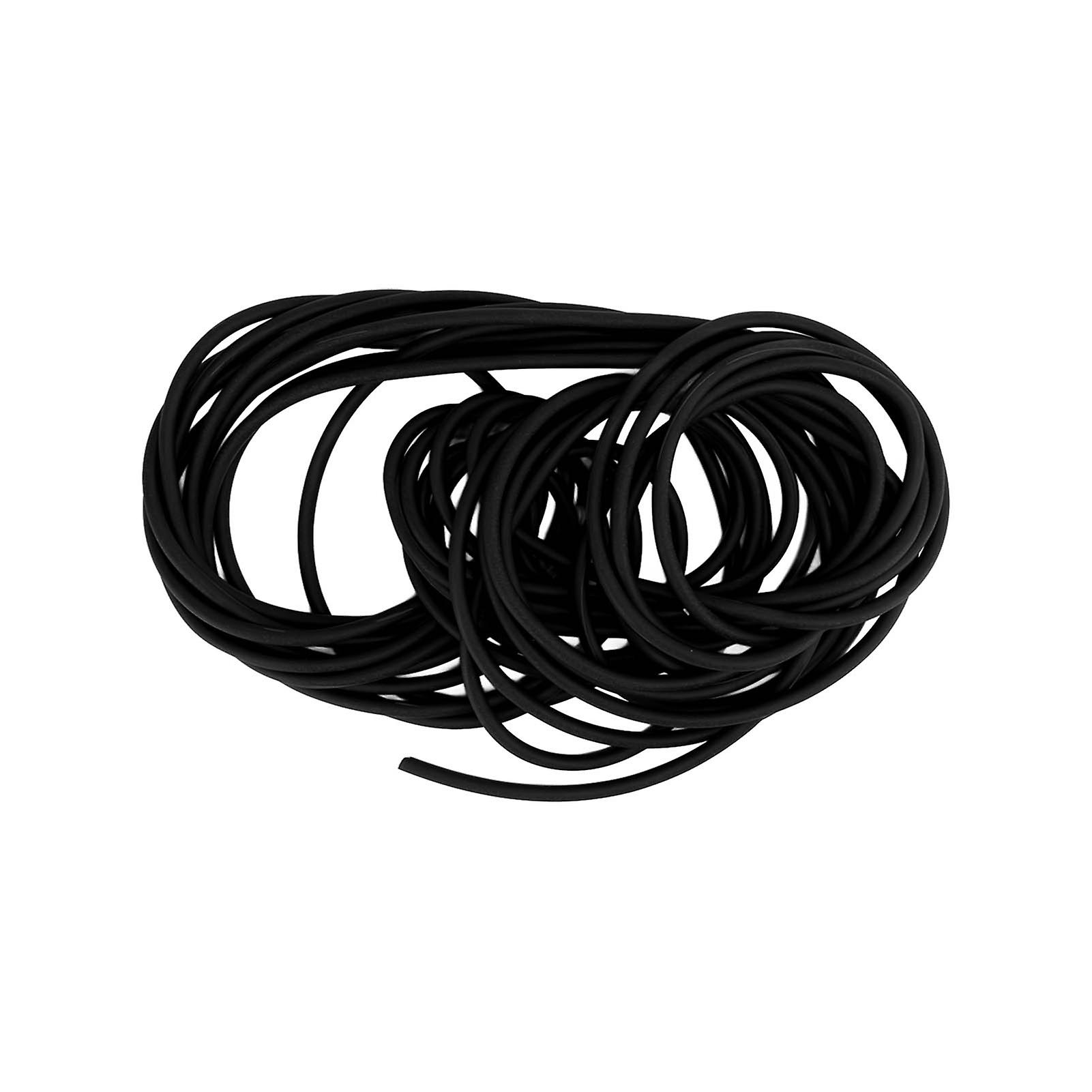 2050 10M Outdoor Natural Latex Rubber Tube Stretch Elastic Tube Stretch Elastic Latex TubeBlack