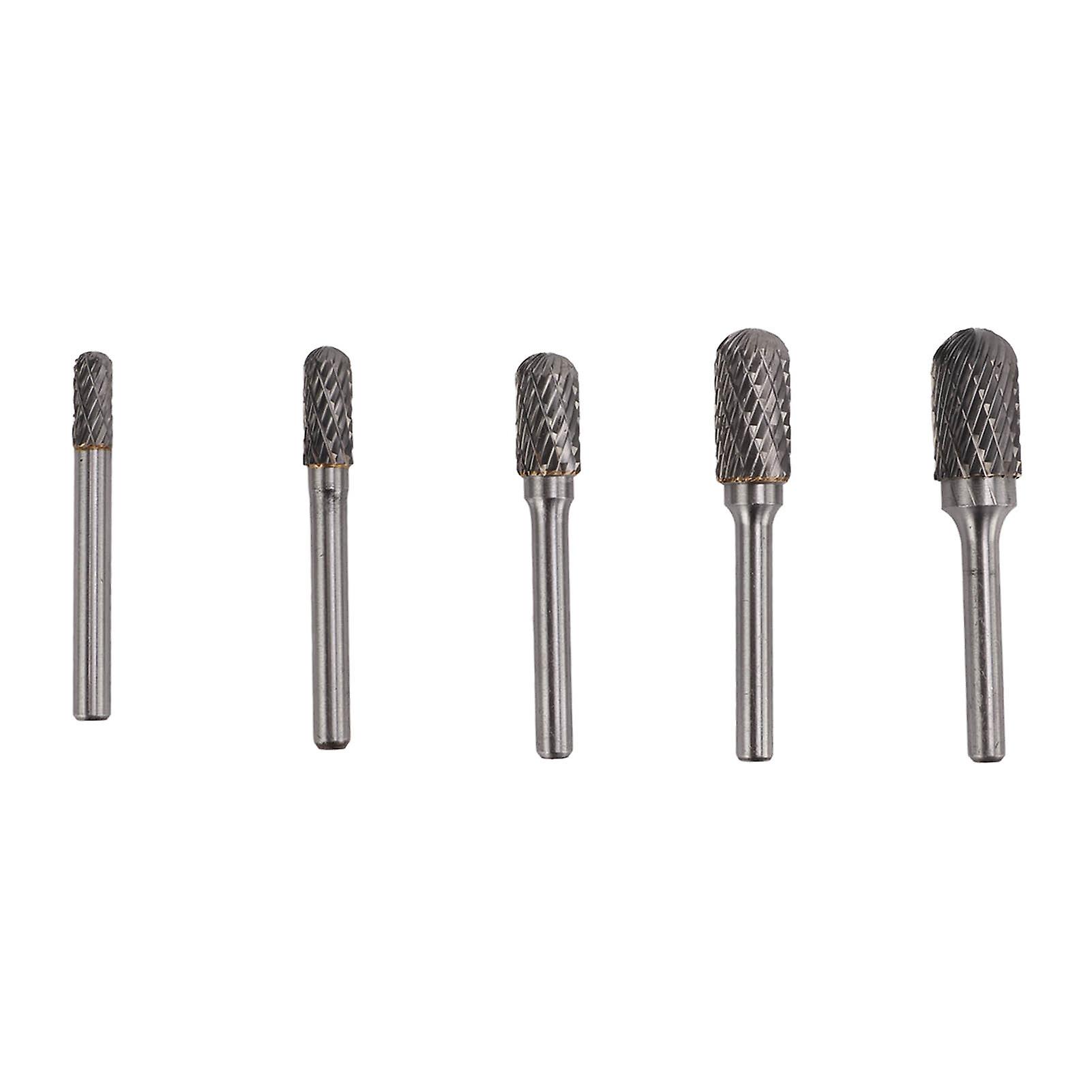 Carbide Rotary Burr Set: Double Cut Grinding File for Automotive and Aviation