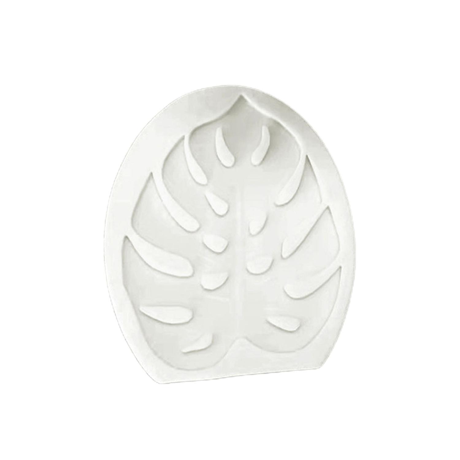 Fondant Mold Exquisite Shape Super Soft Silicone Reusable Turtle Leaf Shaped Cake Pastry Mold Decor
