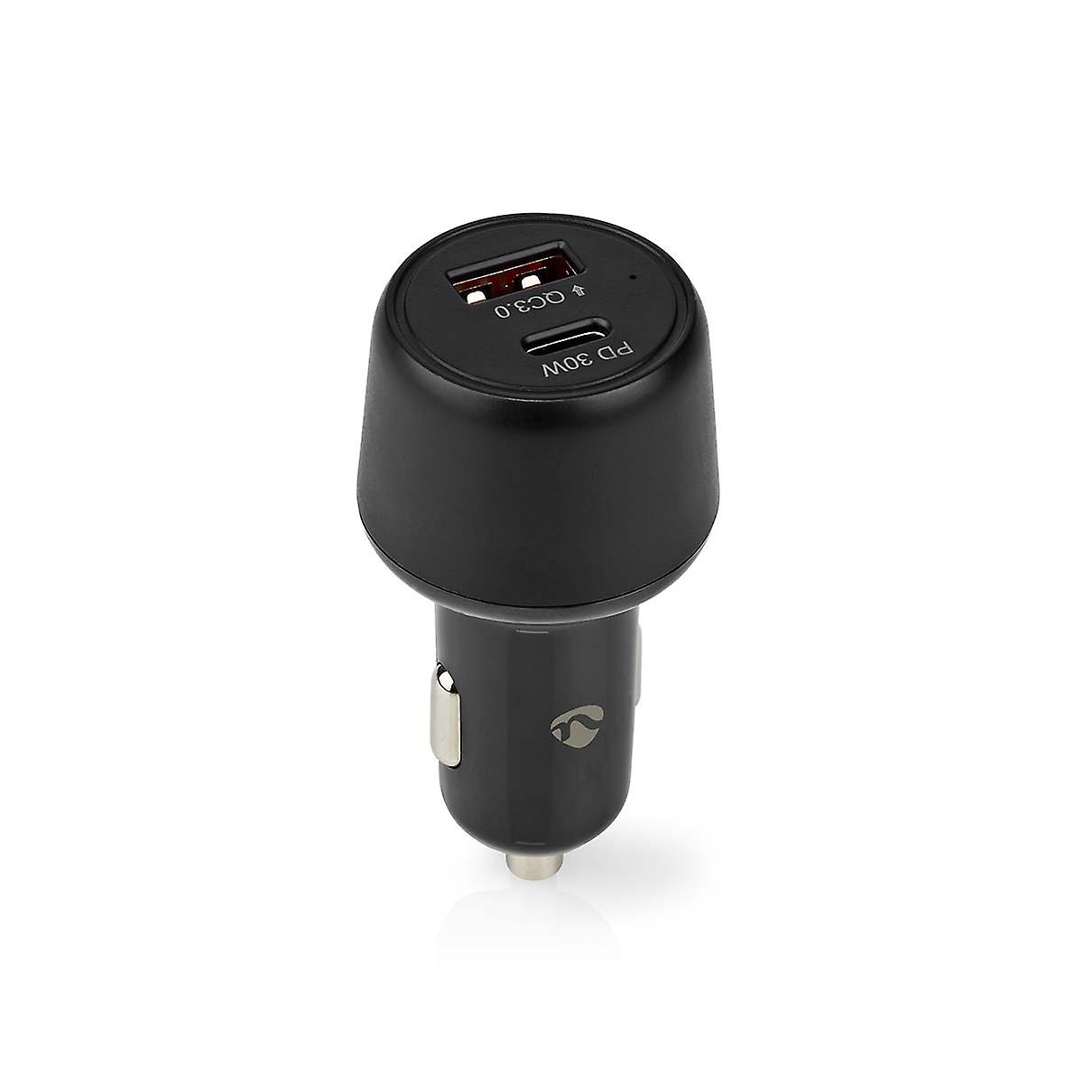 Car Chargers | 48 W | 2x 3.0 A | Number of outputs: 2 | Port Type: USB-A/USB-C™ || Automatic selection of S
