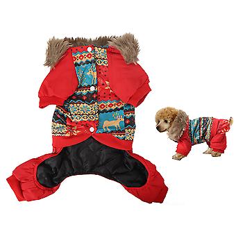 Autumn Winter Pet Plush Thicken Soft Comfortable Coat Jacket Cold Protection Clothes Warm Clothing Outfit for Dogs