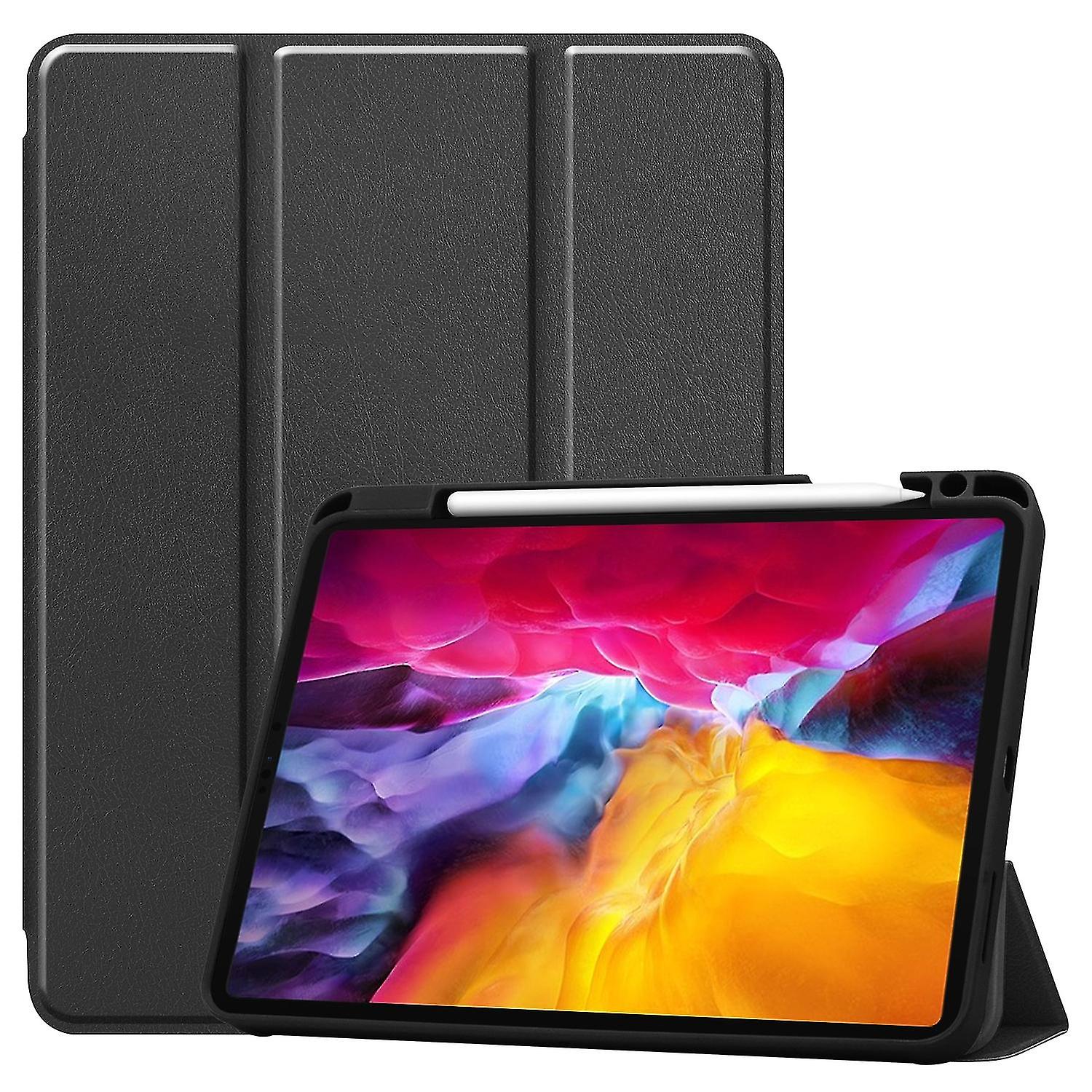 Tpu + Pu Case For Ipad Pro 11 (2021) Black