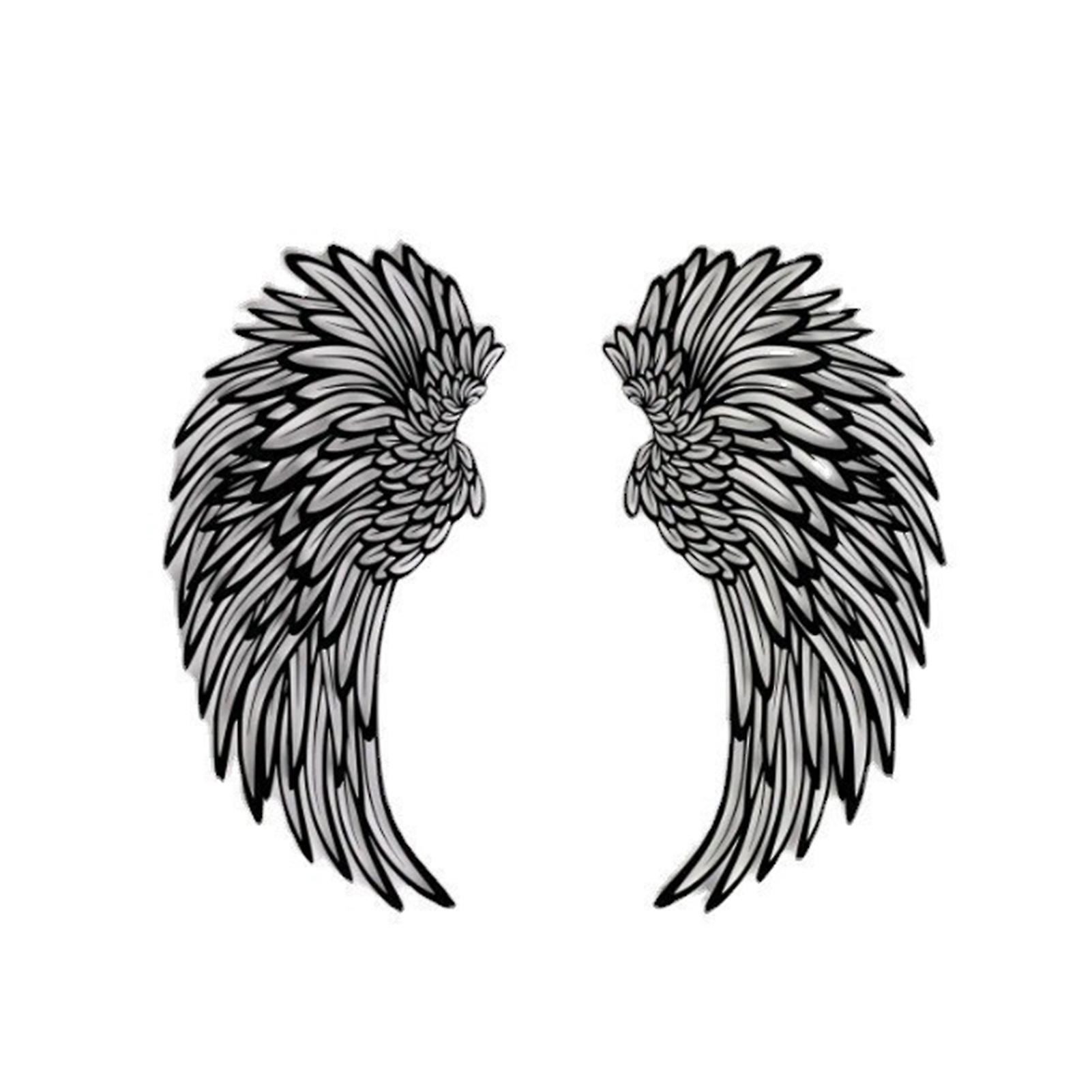 Glowing Winged Photo Props Simple Rustic Hollow Design Decor For Wedding Party
