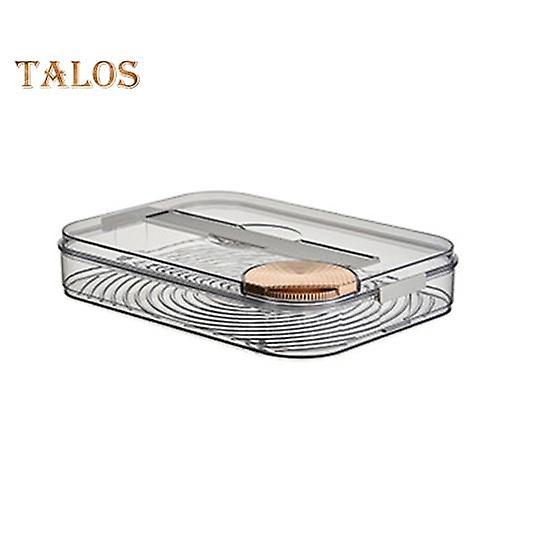 Large Capacity Multi Layers Food Storage Container with Dustproof Lid Food Classification Organization Easy Cleaning Fridge Food Storage Box