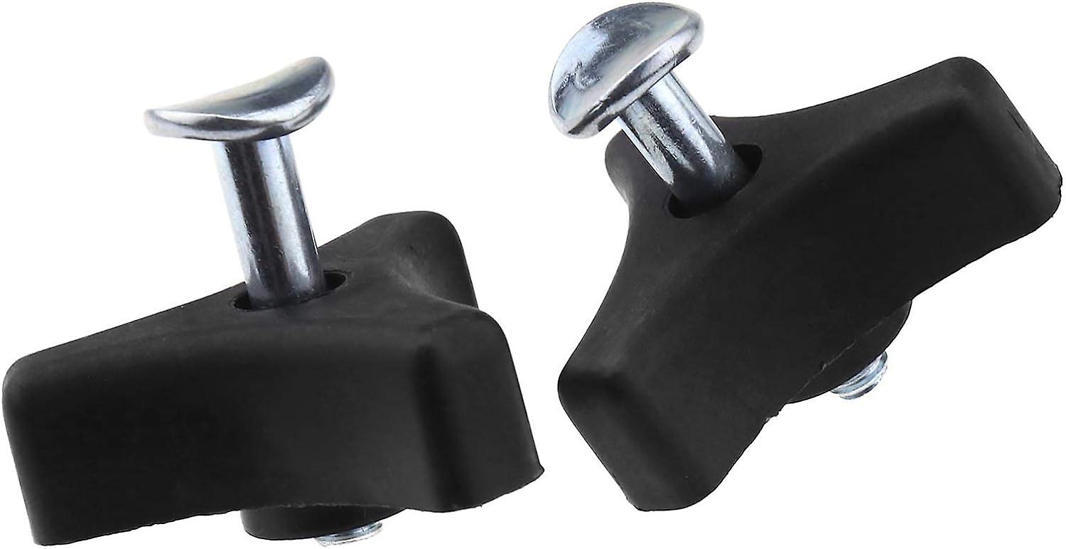 2Pcs Tool Lawn Mower Triangle Handle Bar Nuts and Screws Bolt Machine Armrest Replacement