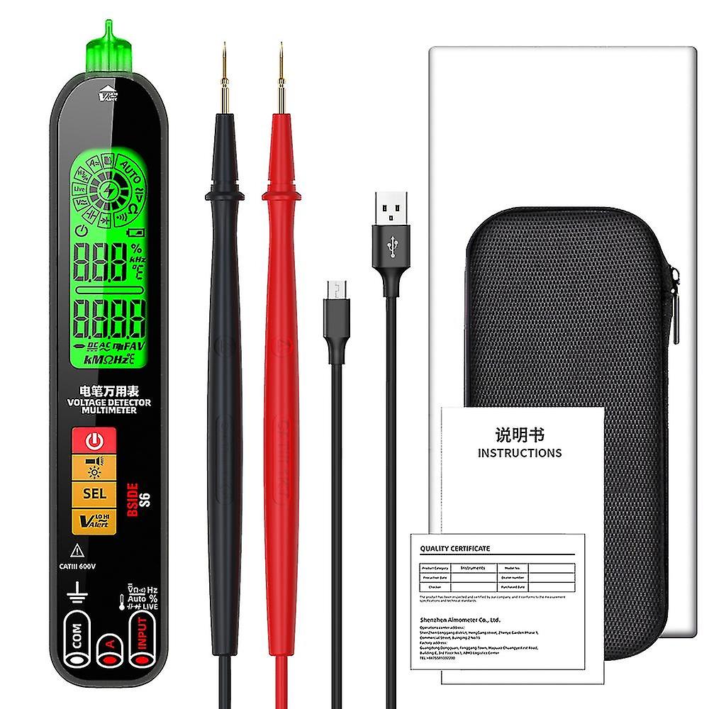 Bside S6 Digital Multimeter Professional Voltage Resistance Frequency Capacitance Measurement Tester