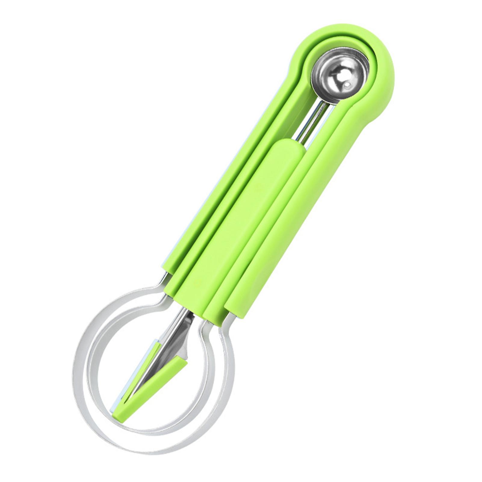 3 in 1 Fruit Baller Scooper Set Ergonomic Non-Slip Handles Corer for Fruits Vegetables