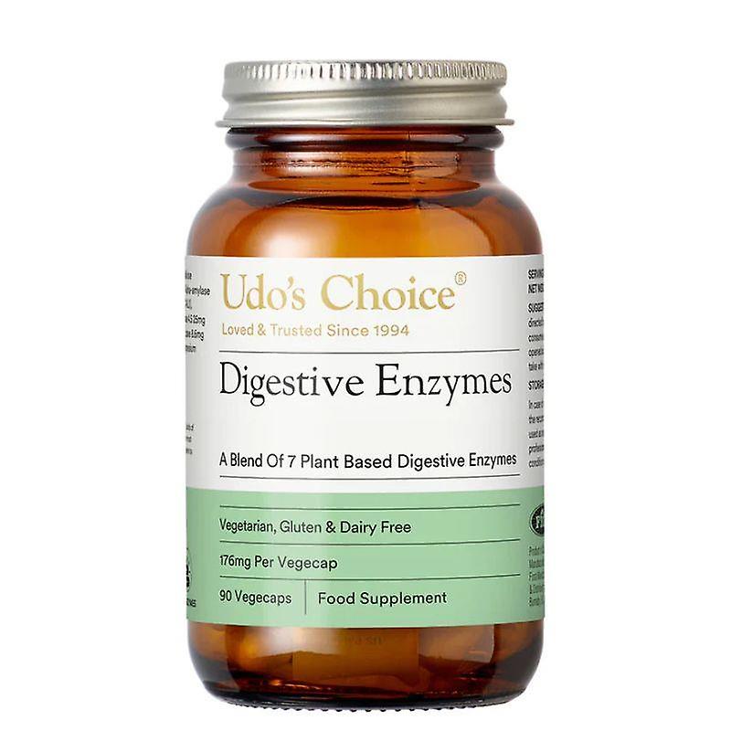 Udo's Choice消化酶混合物素食胶囊90(FMD006)