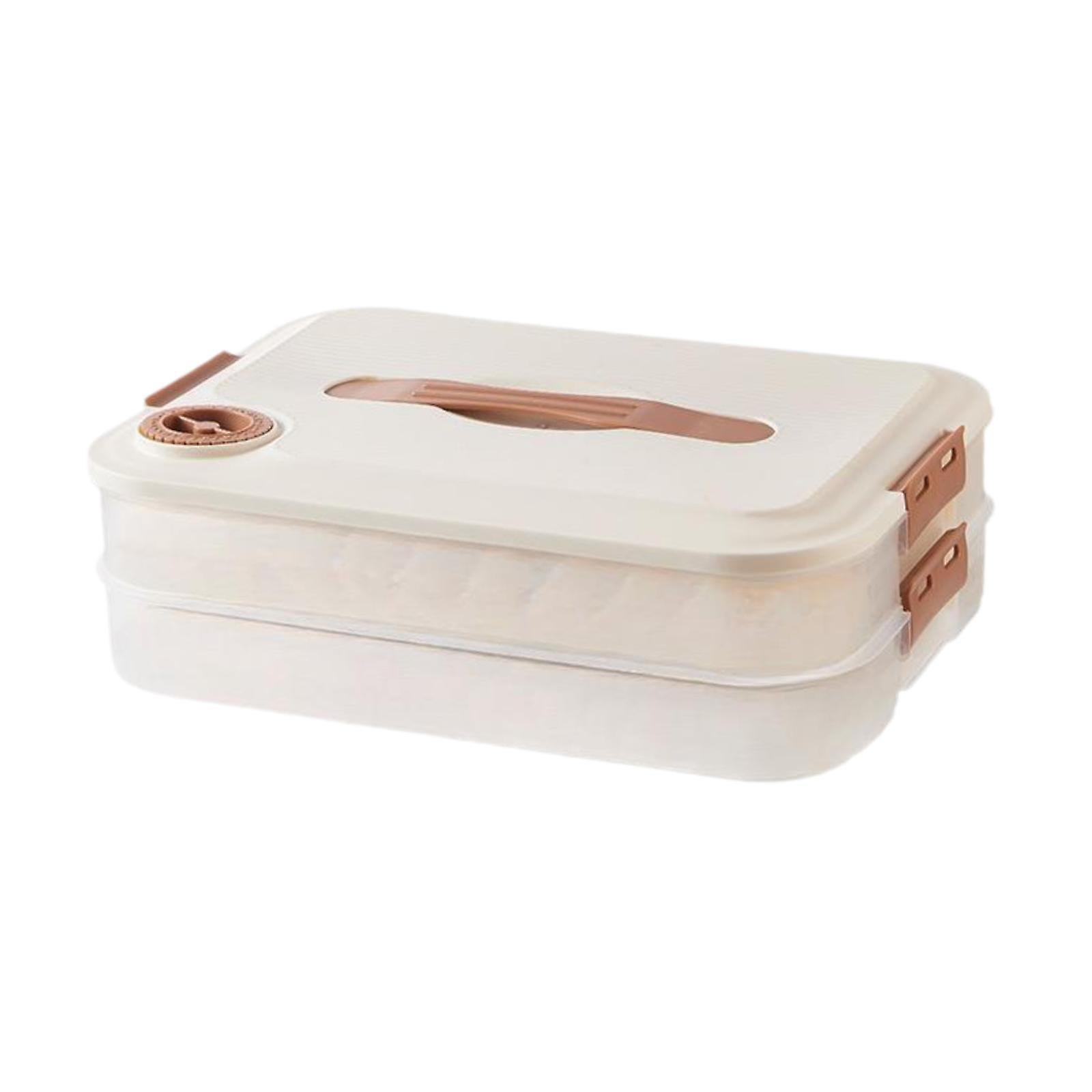 Food Storage Container with Handles and Lids for Meat Snack Pasta Single