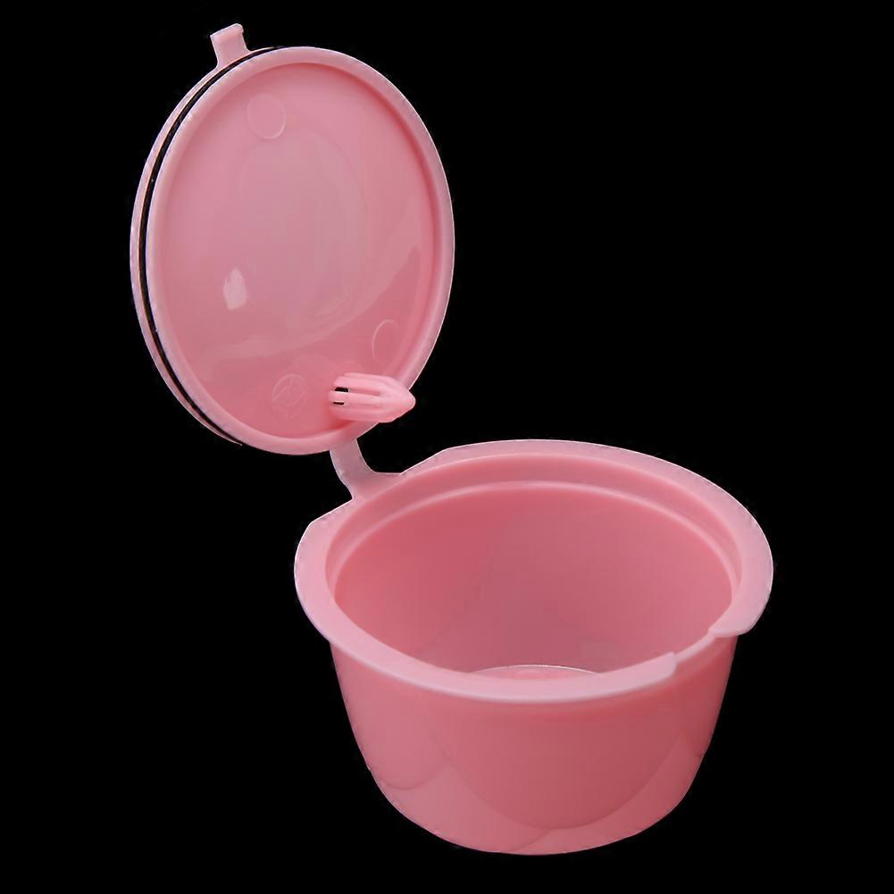 5Pcs Reusable Pink Coffee Capsule 12g for Coffee Maker Set