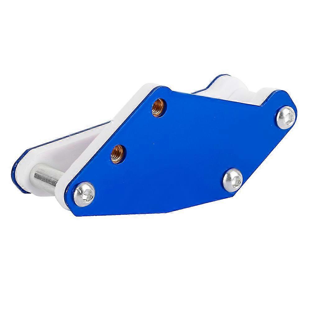 Aluminum Motorcycle Front Wheel Chock Stand compatible ATVs - Blue