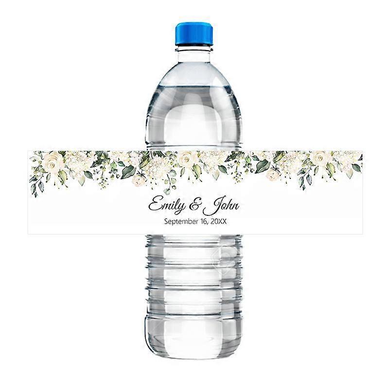 30pcs Vibrant Personalized Celebration Tags - Add a Unique Touch to Bottles with Custom Names & Text, Perfect for Birthdays, Baptisms, and Weddings De