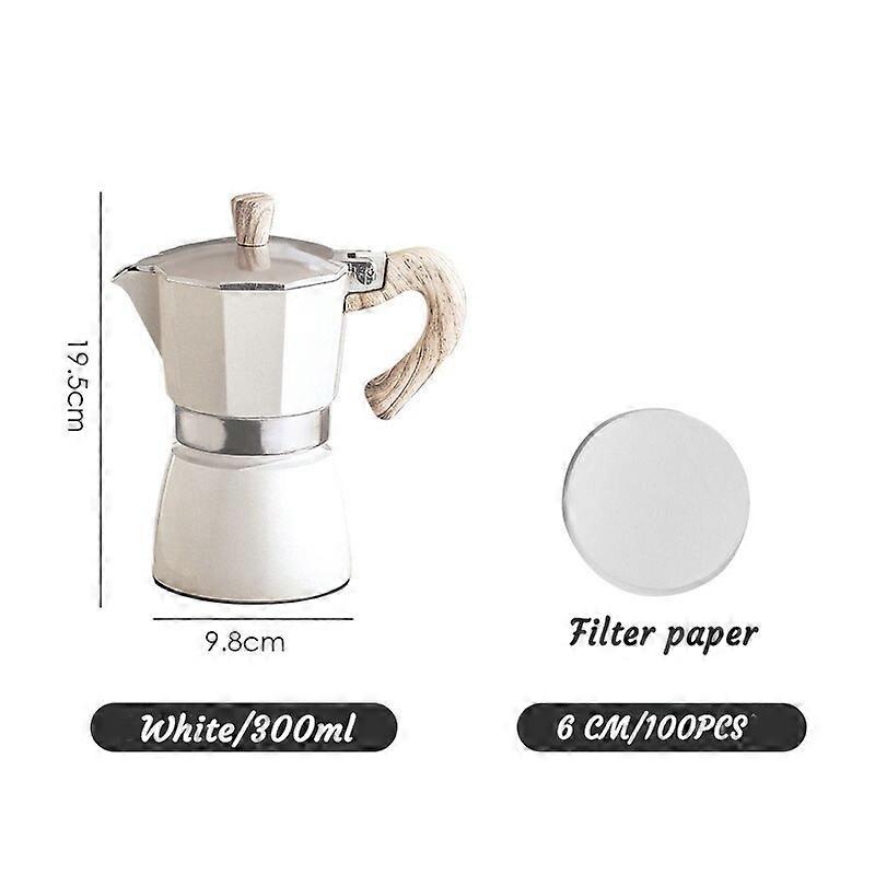 Italian Coffee Maker Moka Cafeteira Expresso Percolator Pot Italian Mocha Handmade Cafe Drip Pot Hand Espresso Kettle with Paper