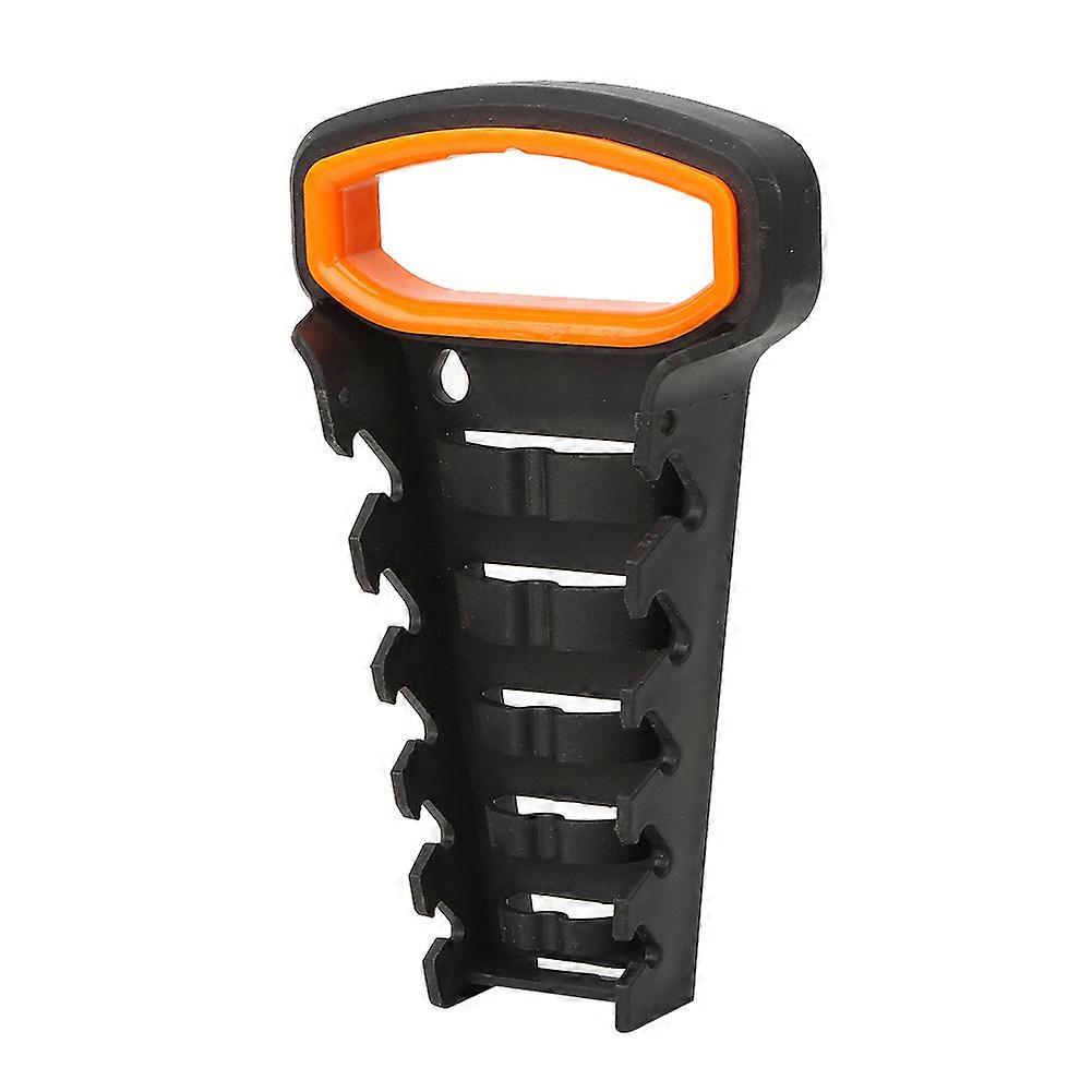 Wrench Sorter Holder Bracket Spanner Organizer Storage Tray Socket Wall Mounted Tool Selflocking Function(5 Wrench Capacity )
