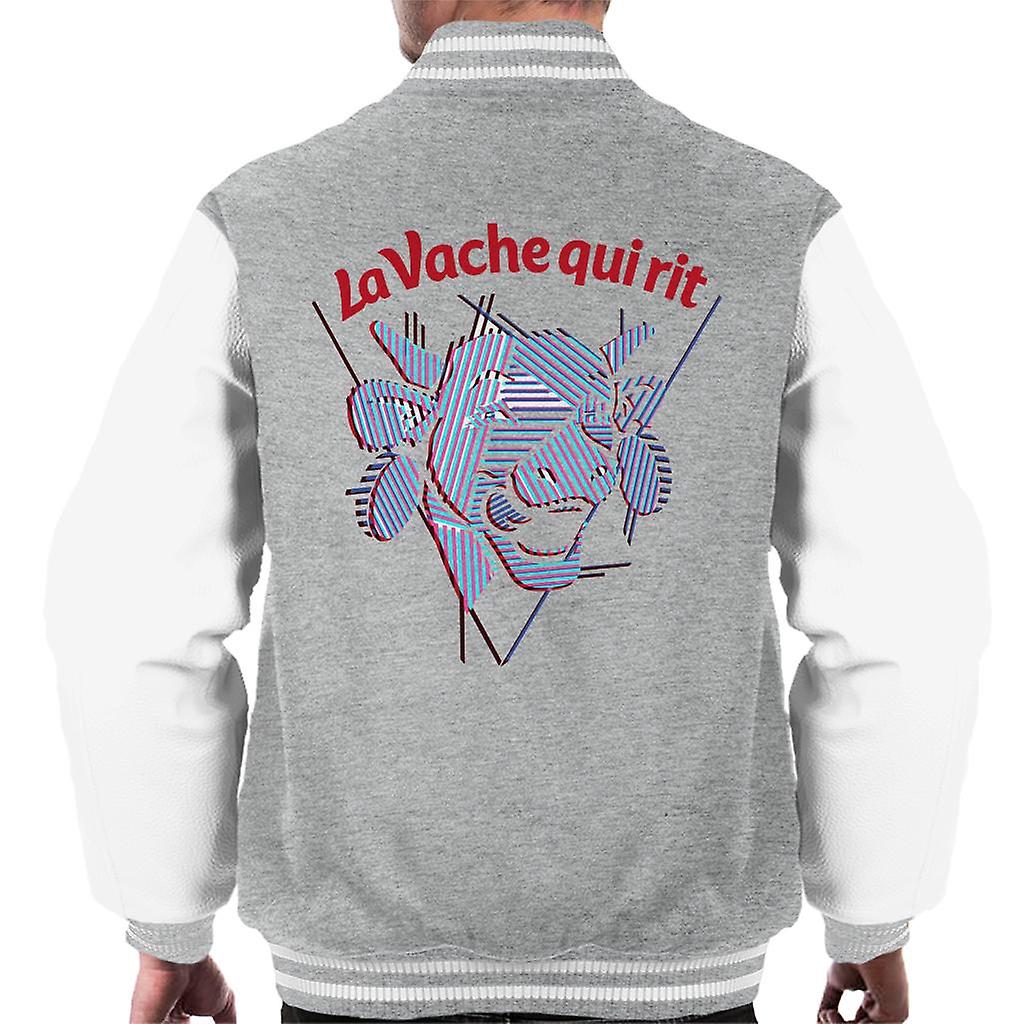 The Laughing Cow Strips Men's Varsity Jacket