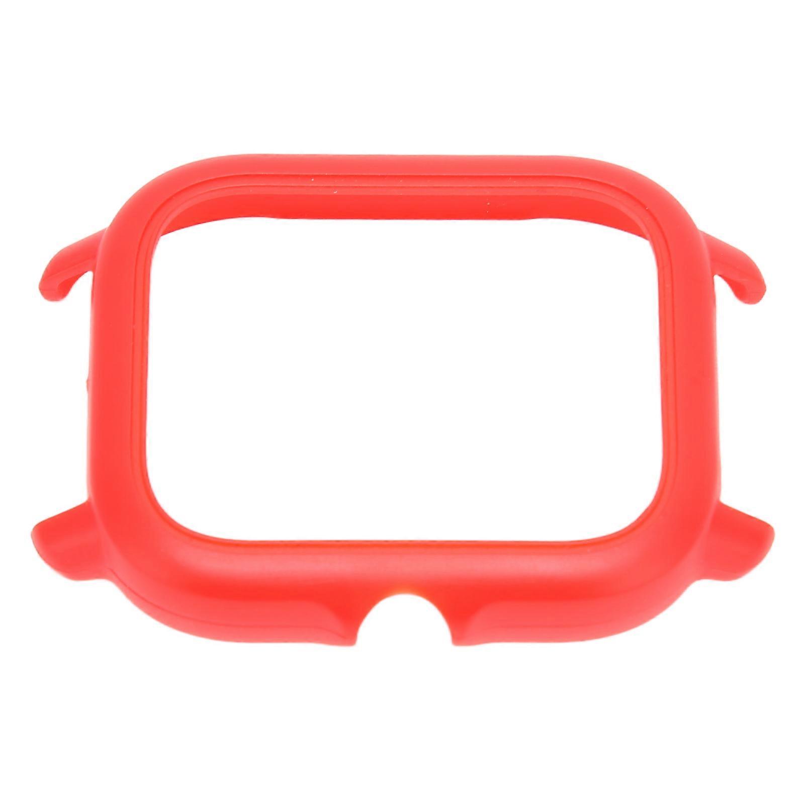 PC Watch Protective Case Bumper Frame Screen Protector Case Shell for Amazfit GTS 3Red