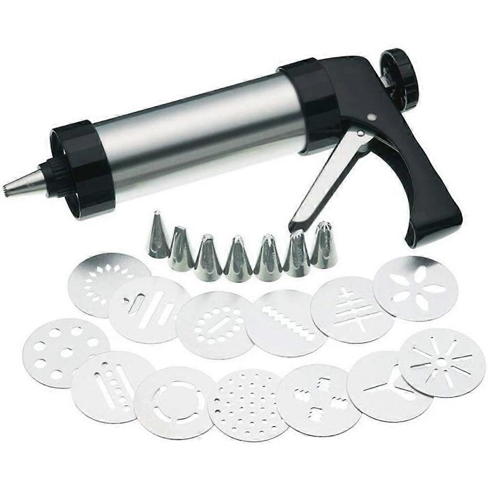 22 Piece Set Multifunctional Stainless Steel Decorating Baking Tools
