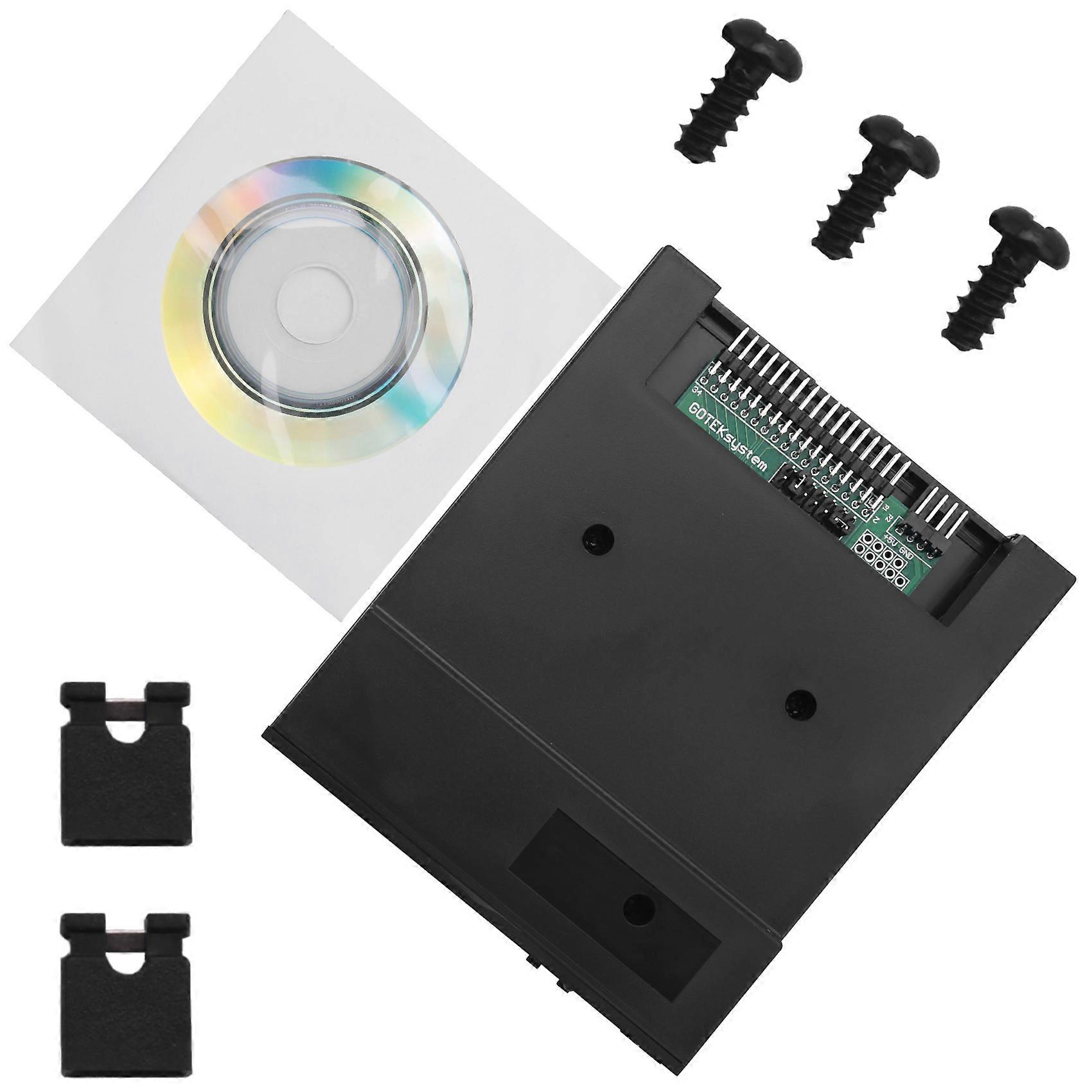 SFR1M44-U100K Black 3.5 inch 1.44MB USB SSD FLOPPY DRIVE EMULATOR for KORG Electronic Keyboard GOTE