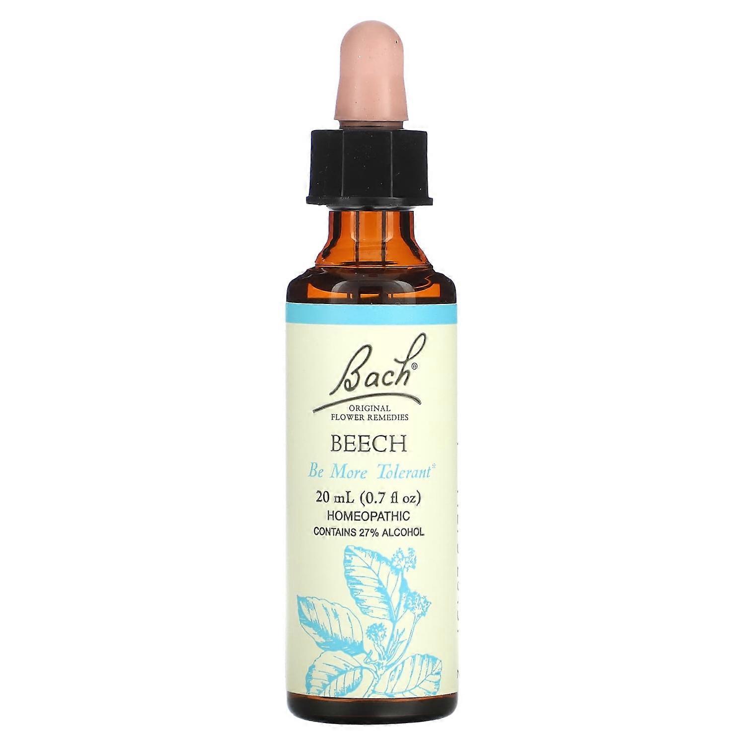 Bach, Original Flower Remedies, Beech, 0.7 fl oz (20 ml)