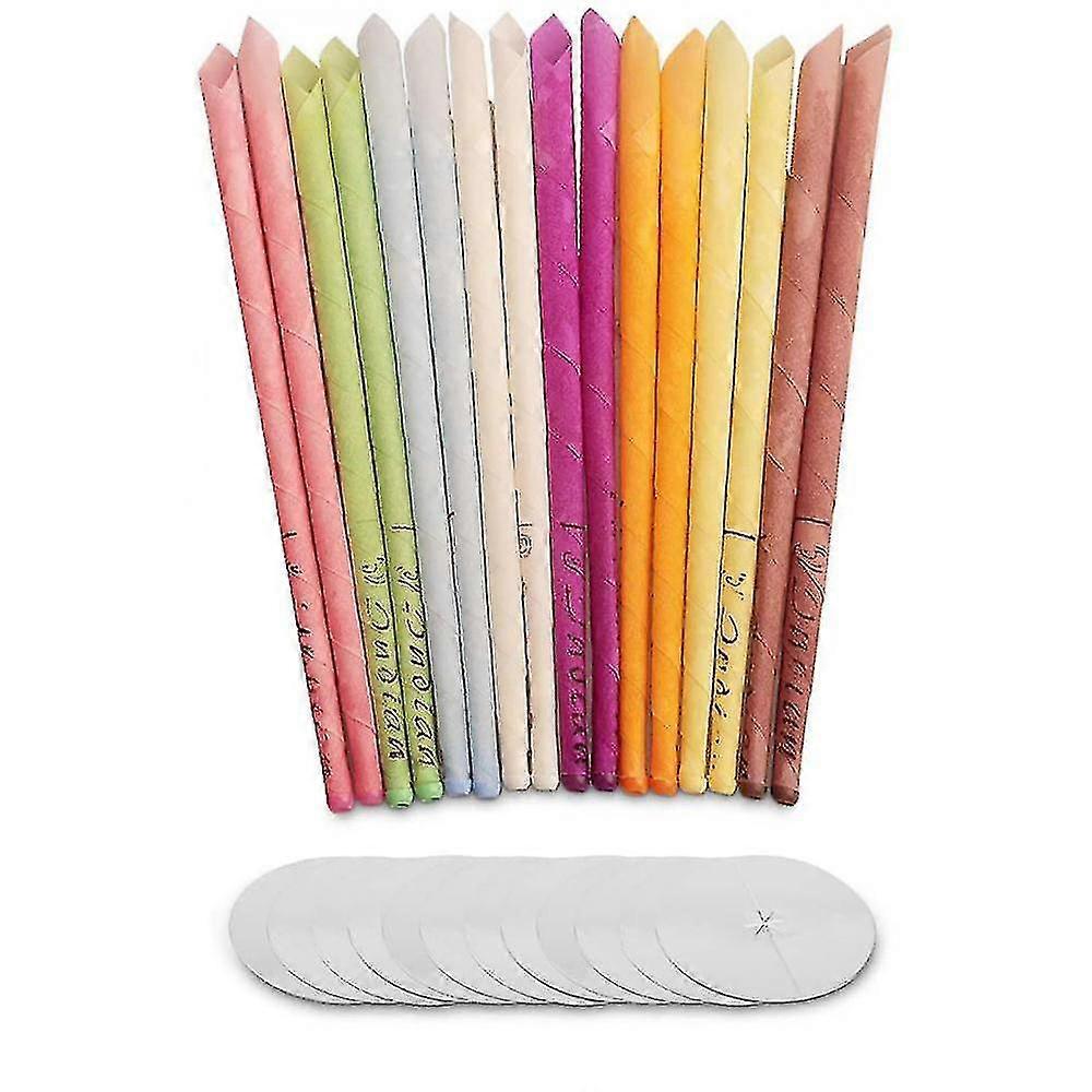 Ear Candles with Protective Discs
