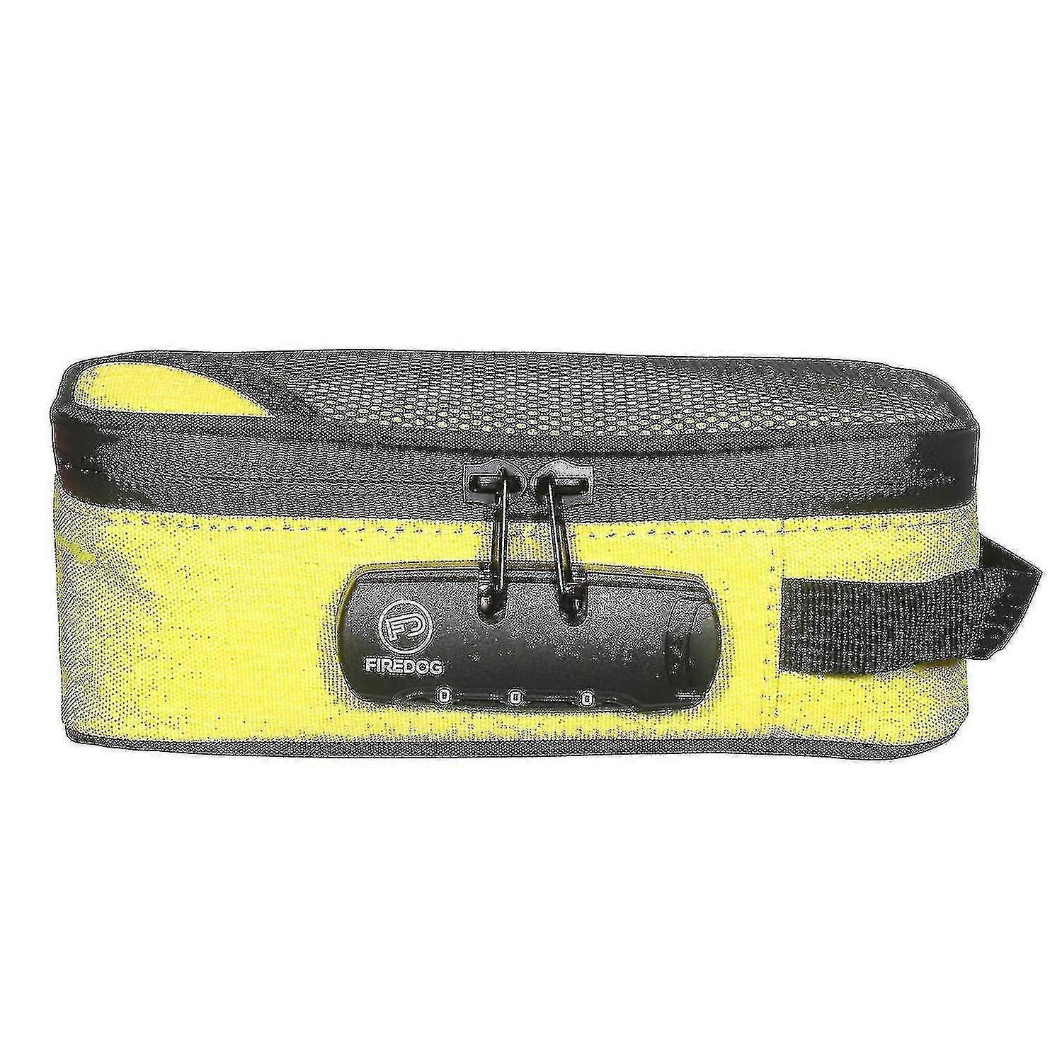 Exquisite Smell Proof Bag With Lock, Carbon Lined Odor Proof Case Containers Charcoal Bag