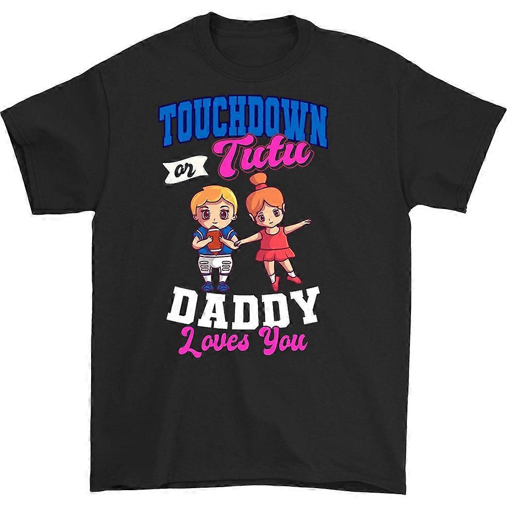 Touchdown Or Tutu Daddy Loves You T-shirt