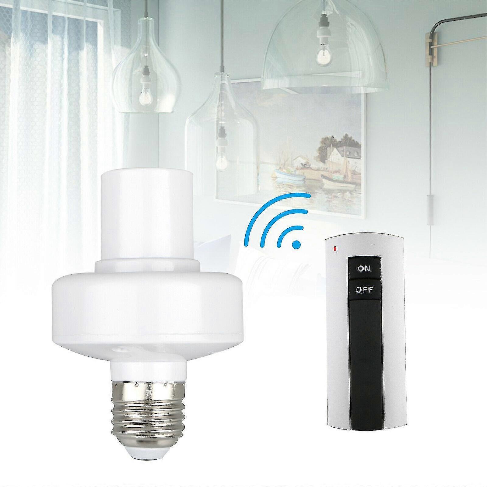hmwy-e27 light bulb wireless remote control lamp