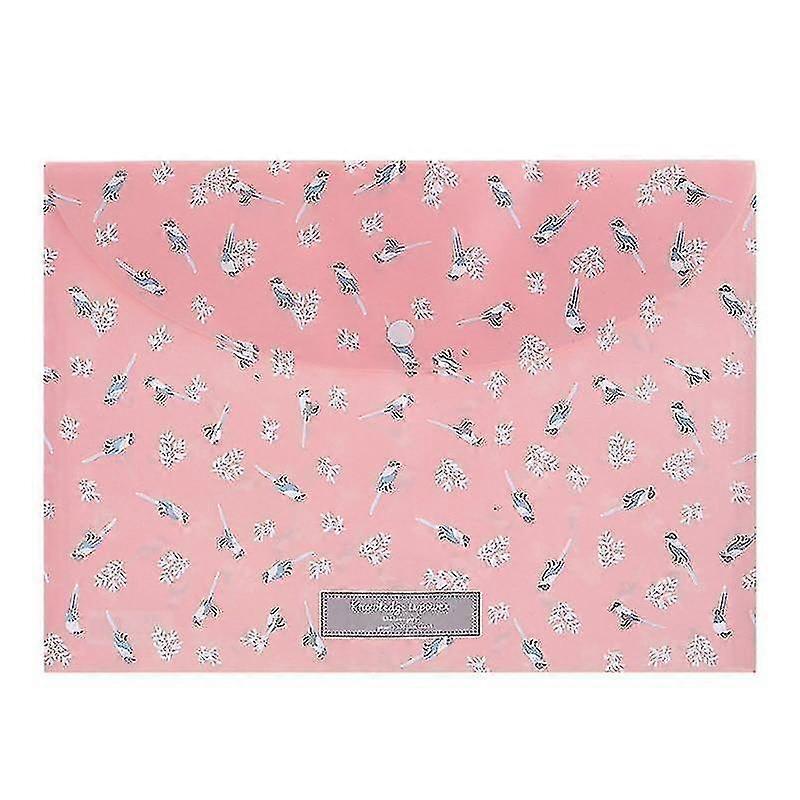 stationery office supplies folder snap storage bag