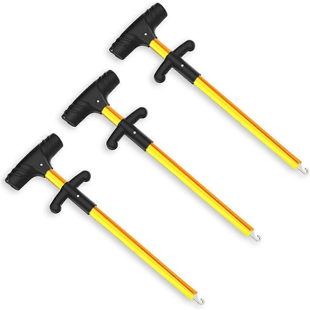 Portable T-Type Hook Remover, Hook Remover, Hook Remover, Aluminum Alloy Hook Remover Gold