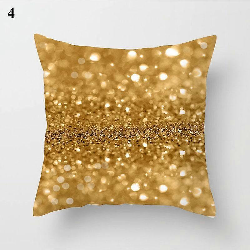 Modern Nordic Geometric Abstract Series Hugging Pillow Case Luxury Gold Design 2183