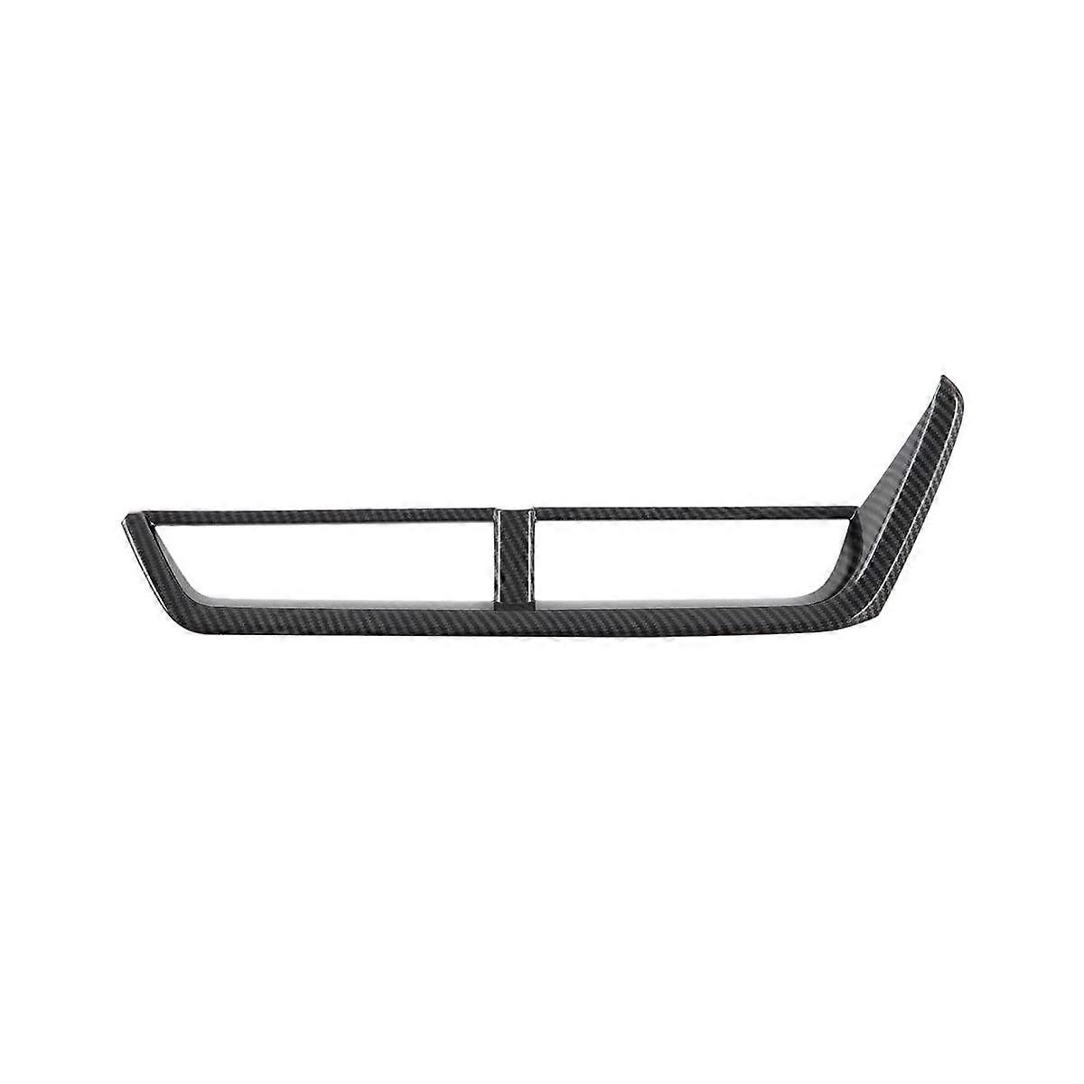 Front Row Air Condition Vent Outlet Cover Trim for Seeker 2023 2024 Accessories (ABS Carbon Fiber)
