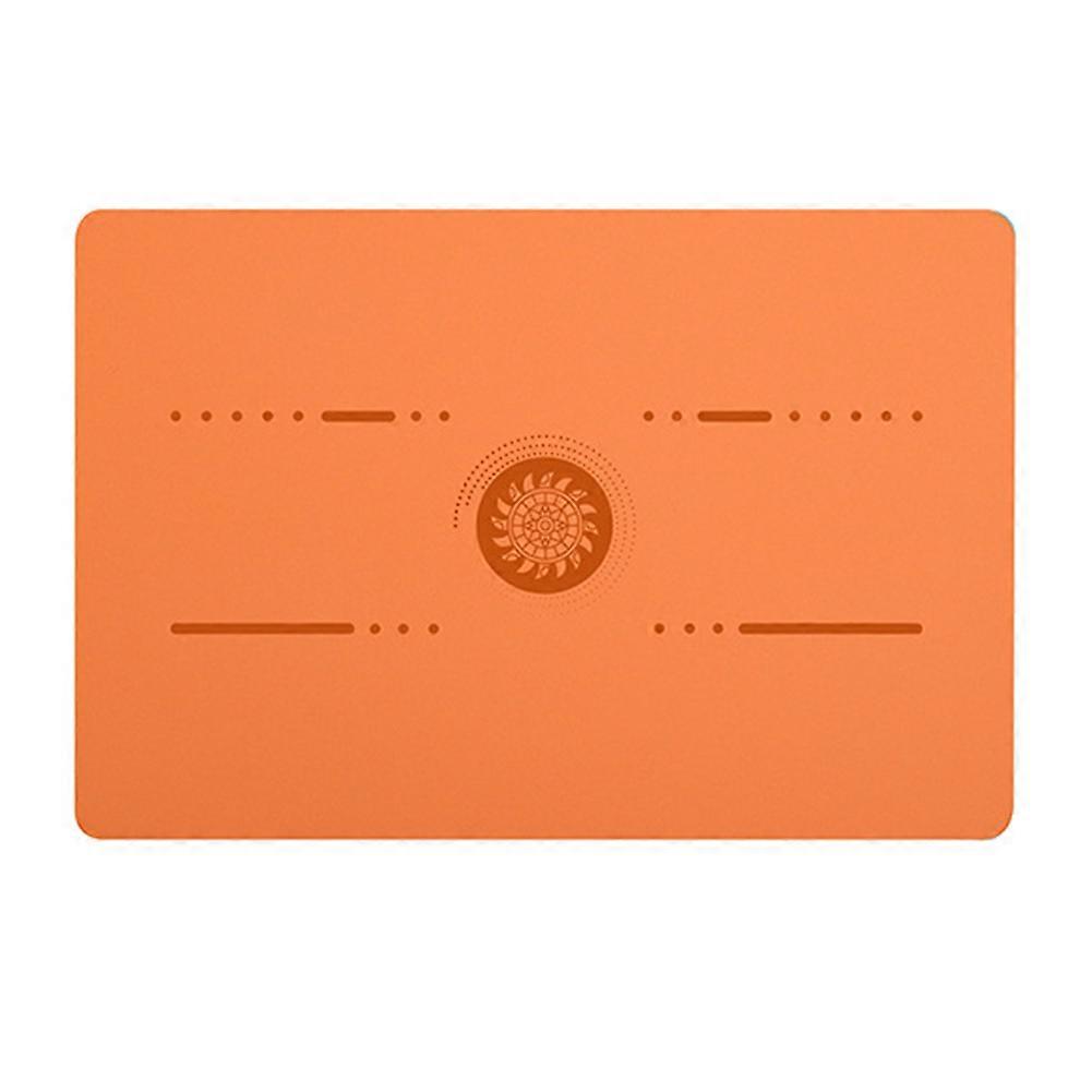 PU Natural Rubber Yoga-Mat Thick Non-Slip Exercise Mat Pad Long Size Fitness Mat for Women Men