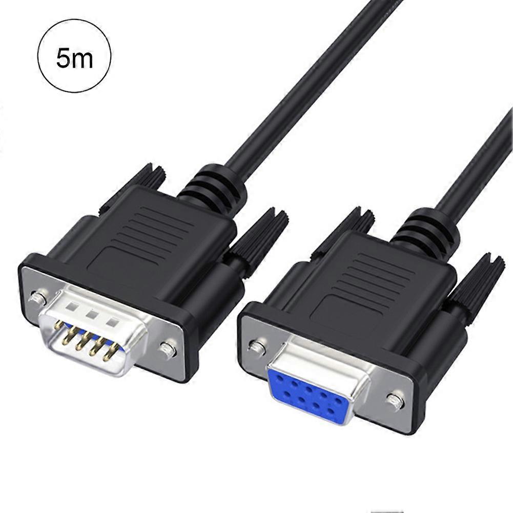 Printer Accessories RS232 9 Pin DB9 Durable 30AWG Extension Cord Modem Adapter Male To Female For PC Computer Serial Cable