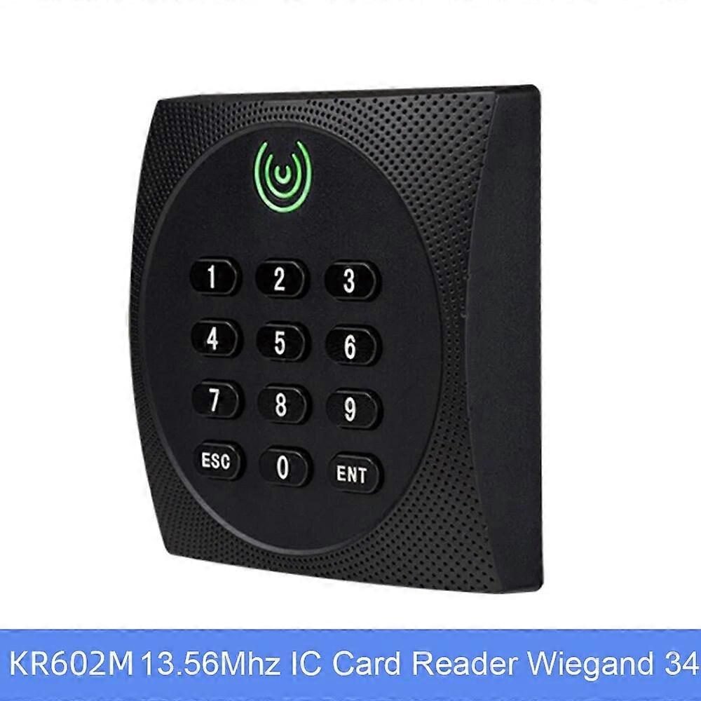 Entry Access Control Keyboard Wiegand 26 34 Card Password Reader Door Access Control System Rfid IC Reader KR602E
