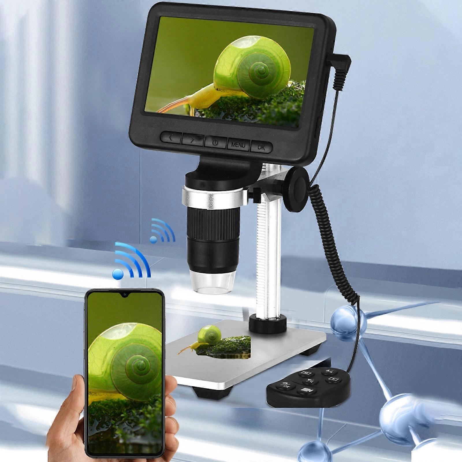 Digital Microscope Wifi With Screen Integrated Microscope USB Electronic Digital Microscope Support Connection