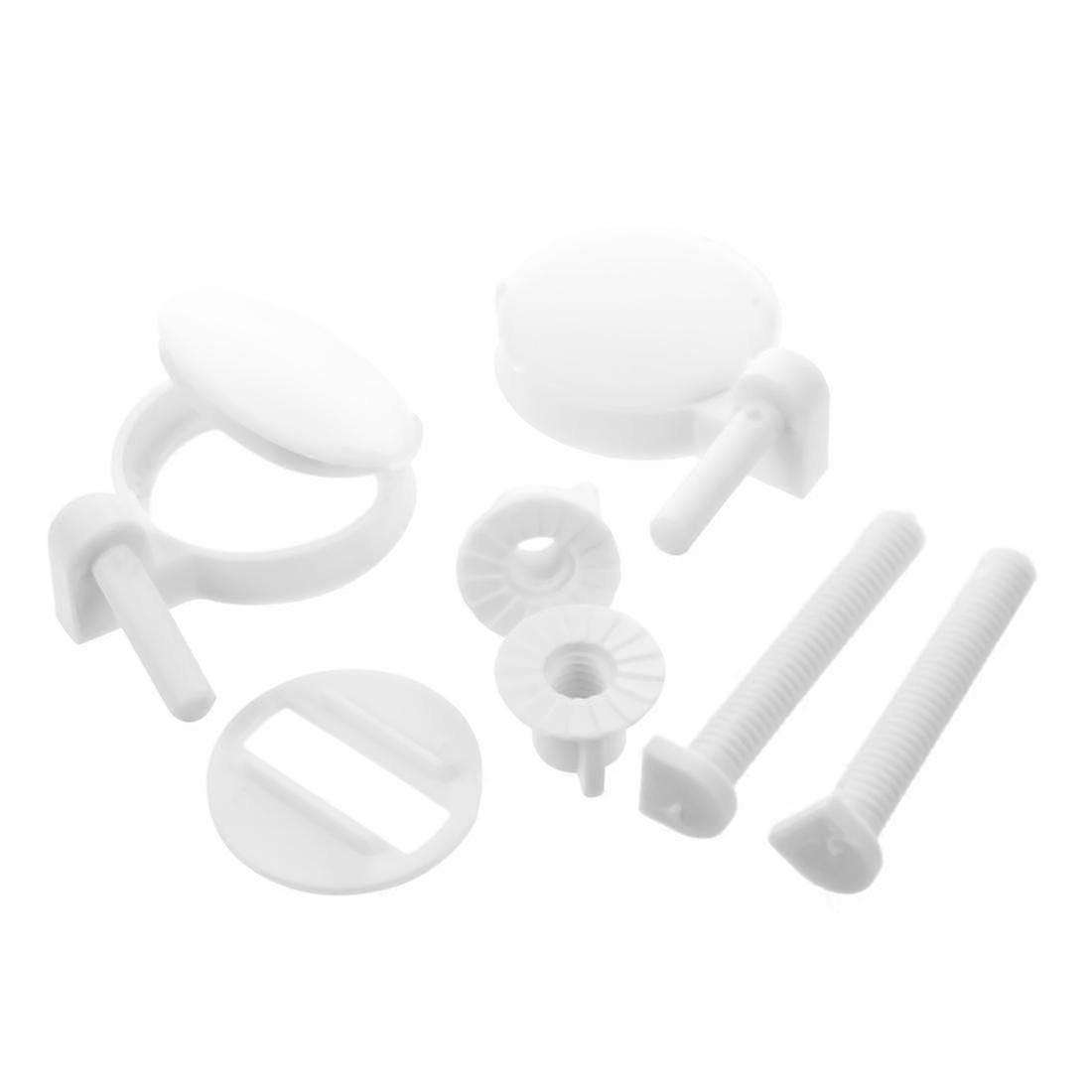 2pcs Toilet Seat Screws Toilet Seats Hinges Type&size:3# 4.6x4.6cm