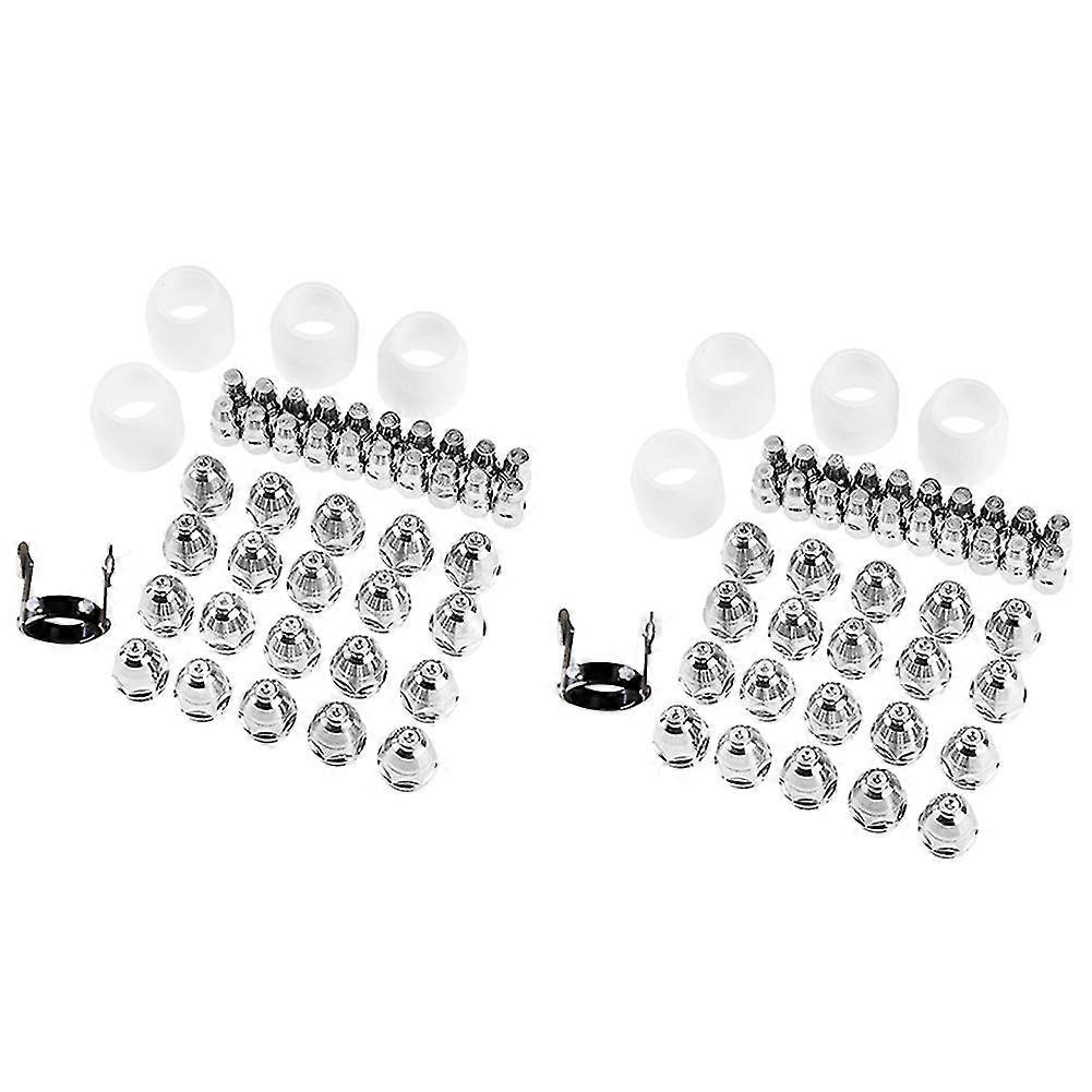 45pcs Cutting Consumable Kit Electrode Tip Nozzle 1.5mm Consumable