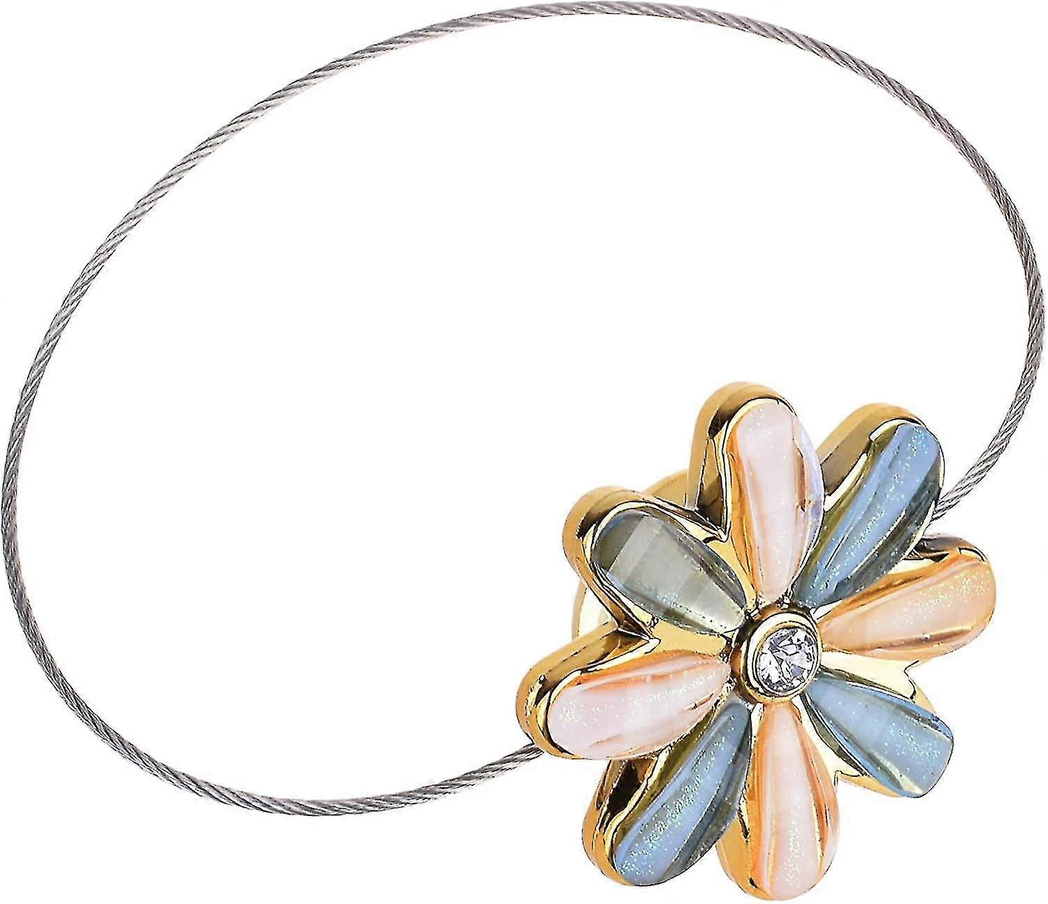 2pcs Magnetic Curtain Clips No Punching Curtain Tie Magnetic Buckle