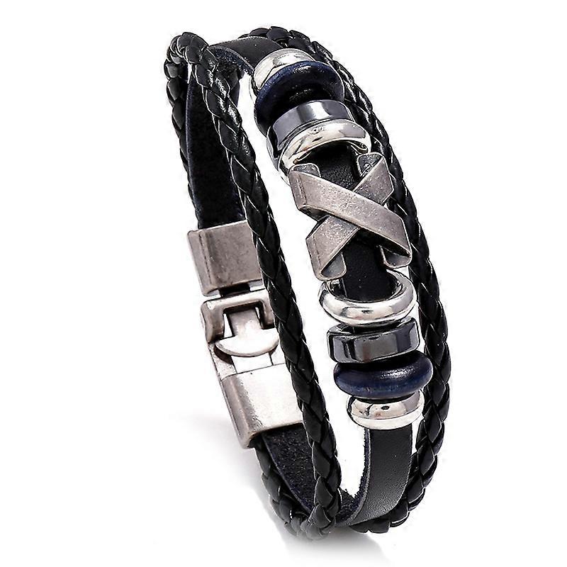 Premium Leather Bracelet [Braid] for Men