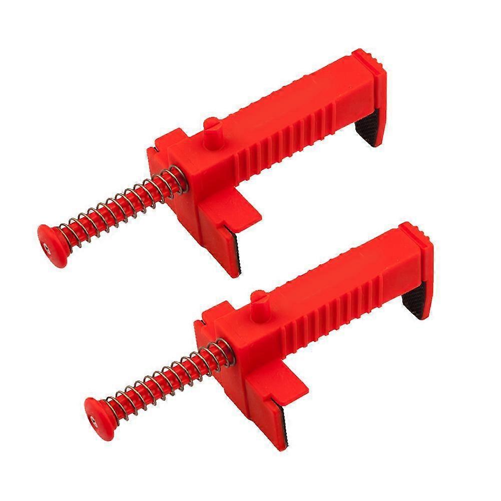 2pcs Brick Liner Cable Gutter Puller Masonry Tool Level Measuring Tool Red