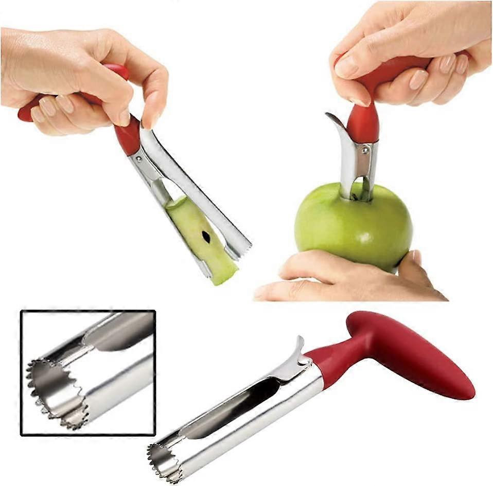 Stainless Steel Corer, Corer Fruit Corer Apple Corer Pear Core Remover ...