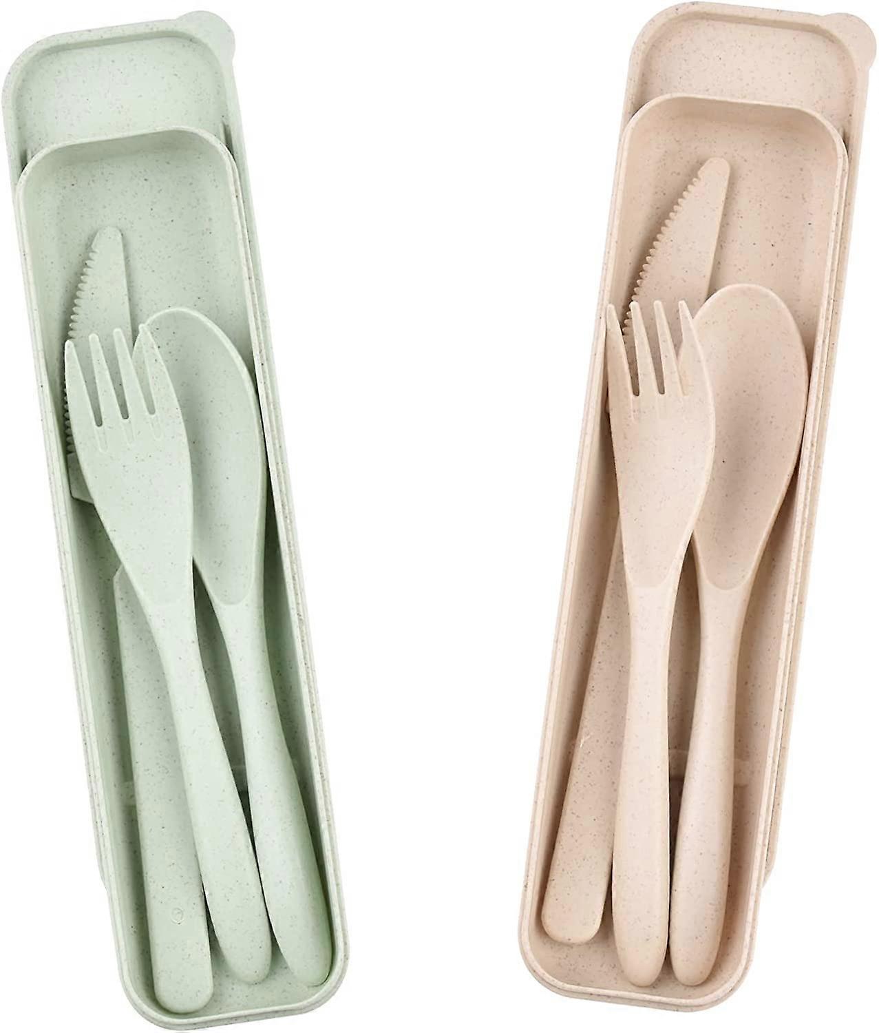 Camping Bestikksett, 2 pakke