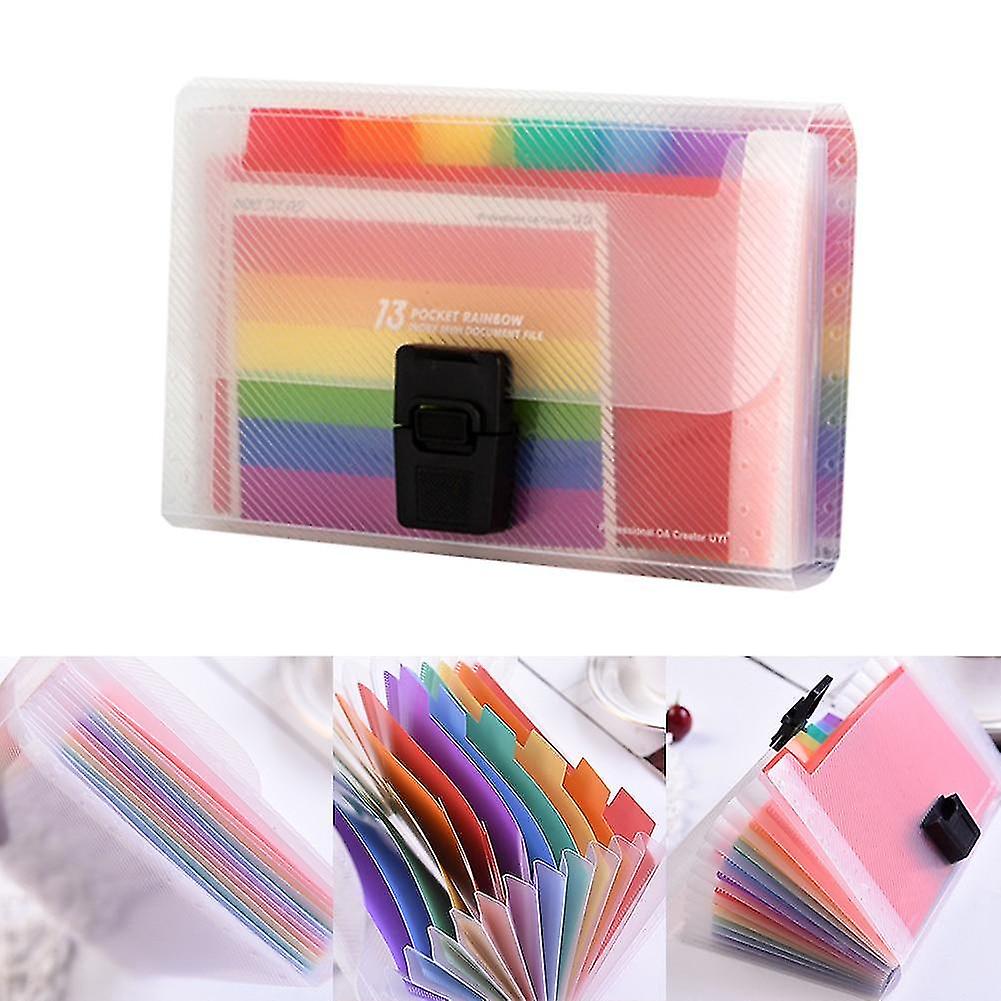 File Folders Interpolation And Hirerarchical Design Expandable File Folder With 13 Pockets