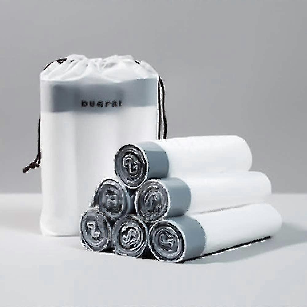 Large Crimping Garbage Bag Garbage Bag Hand Garbage Bag 10 Rolls