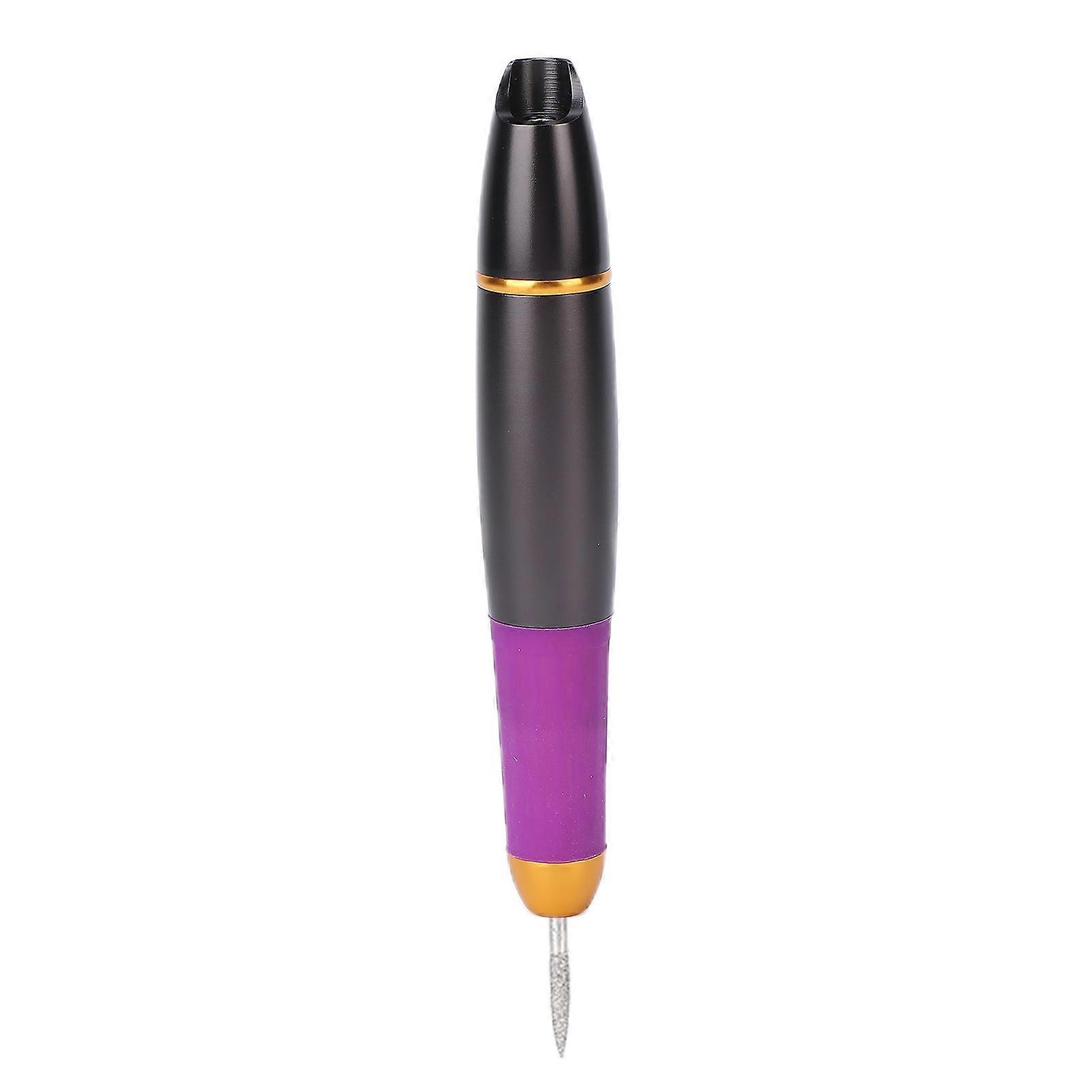 Electric Nail Drill Machine USB Charging Portable Nail Grinding Machine for Nail SalonBlack