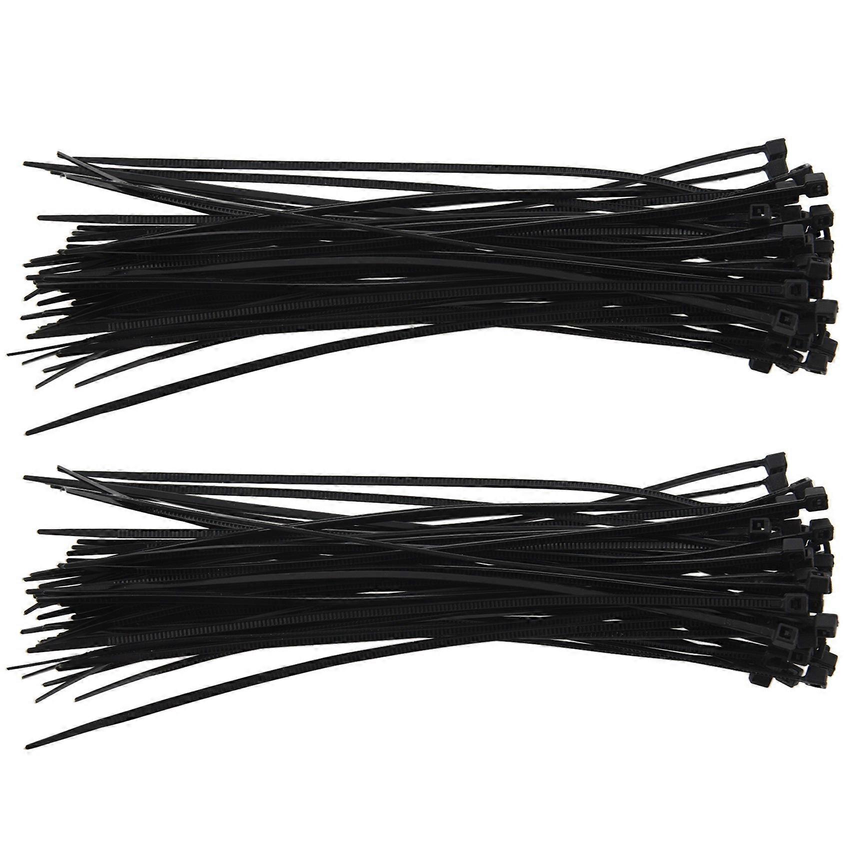 Cable Ties Cable / Zip Ties Colour:Black Size:140 mm x 2.5 mm 100Pcs