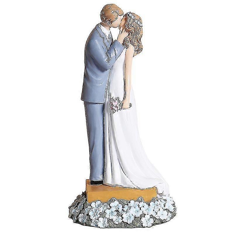 Bride And Groom Just Married Cake Topper