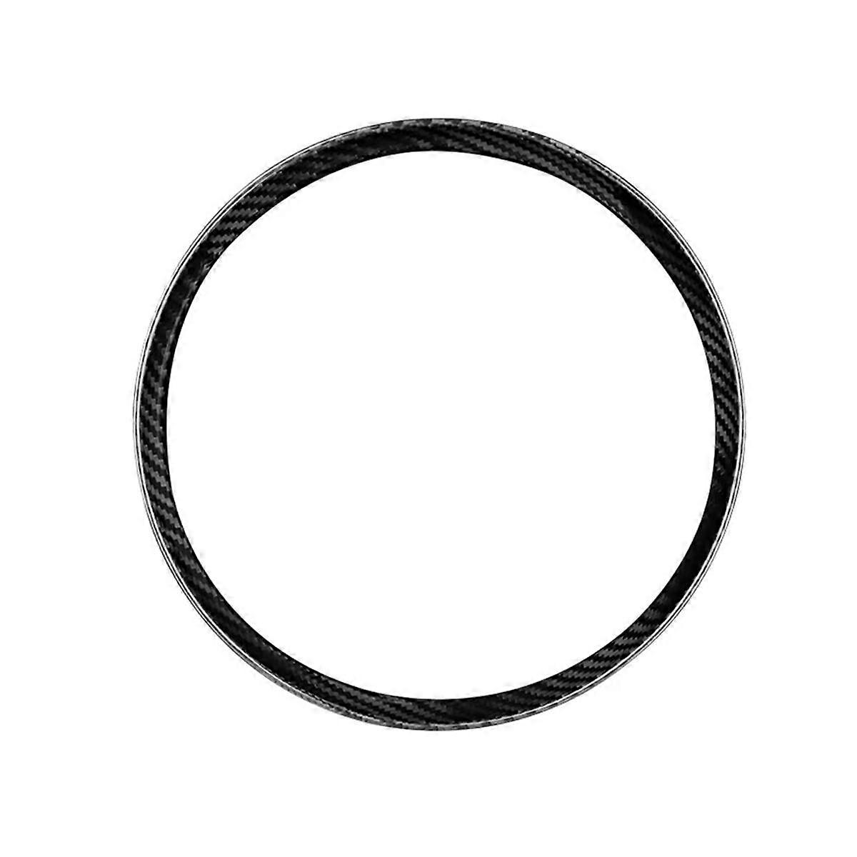 Πραγματικό ανθρακονήματα για το μίνι R55 R56 R57 2007-2013 αυτοκίνητο κέντρο ελέγχου ταχύμετρο όργανο εσωτερικό πλαίσιο αυτοκόλλητο