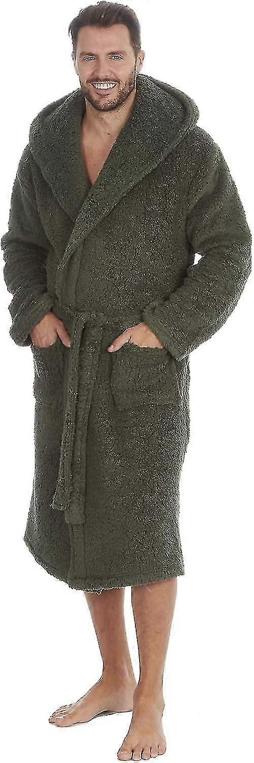 Hooded Robe - Fluffy Warm Winter Gown